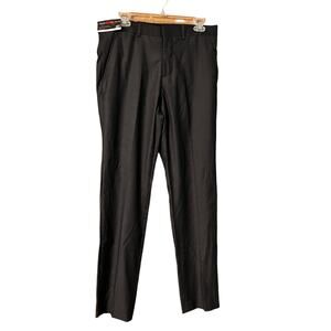 jf j.ferrar Men's Black Dress Pants